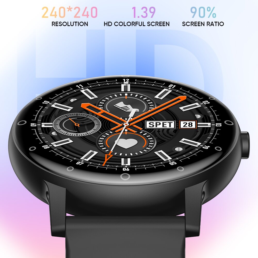 accorto guarda Donna Uomo pieno tocco schermo Bluetooth 5.2 Chiamata Orologi impermeabili sport fitness inseguitore Fabbrica IP67 ZL02 Nuovo