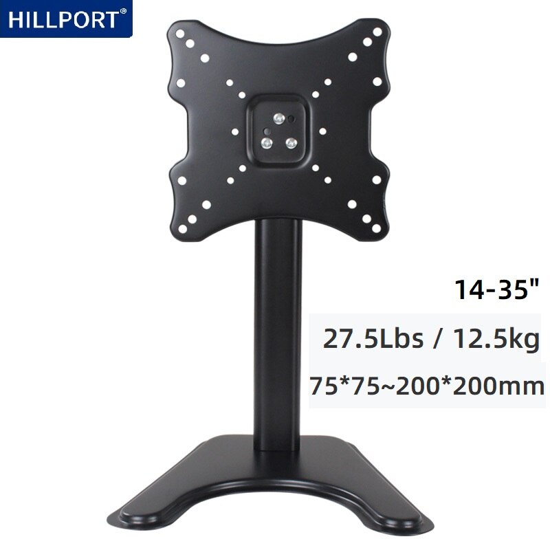 HILLPORT-Soporte de pantalla para Monitor de escritorio, montaje de altura ajustable para TV, 14-34 &quot;, DZV9