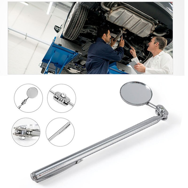 Folding Auto Telescopic Mirror Detection Lens Inspection Round Mirror Extending Car Angle Exterior car Accessorie Universal