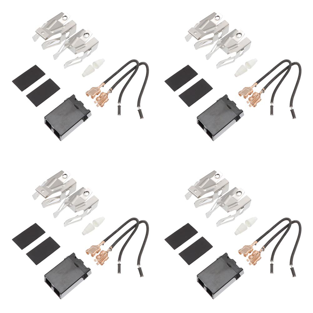 4 Sets Range Burner Receptacle Kit for Oven Surface Burner Receptacle Set