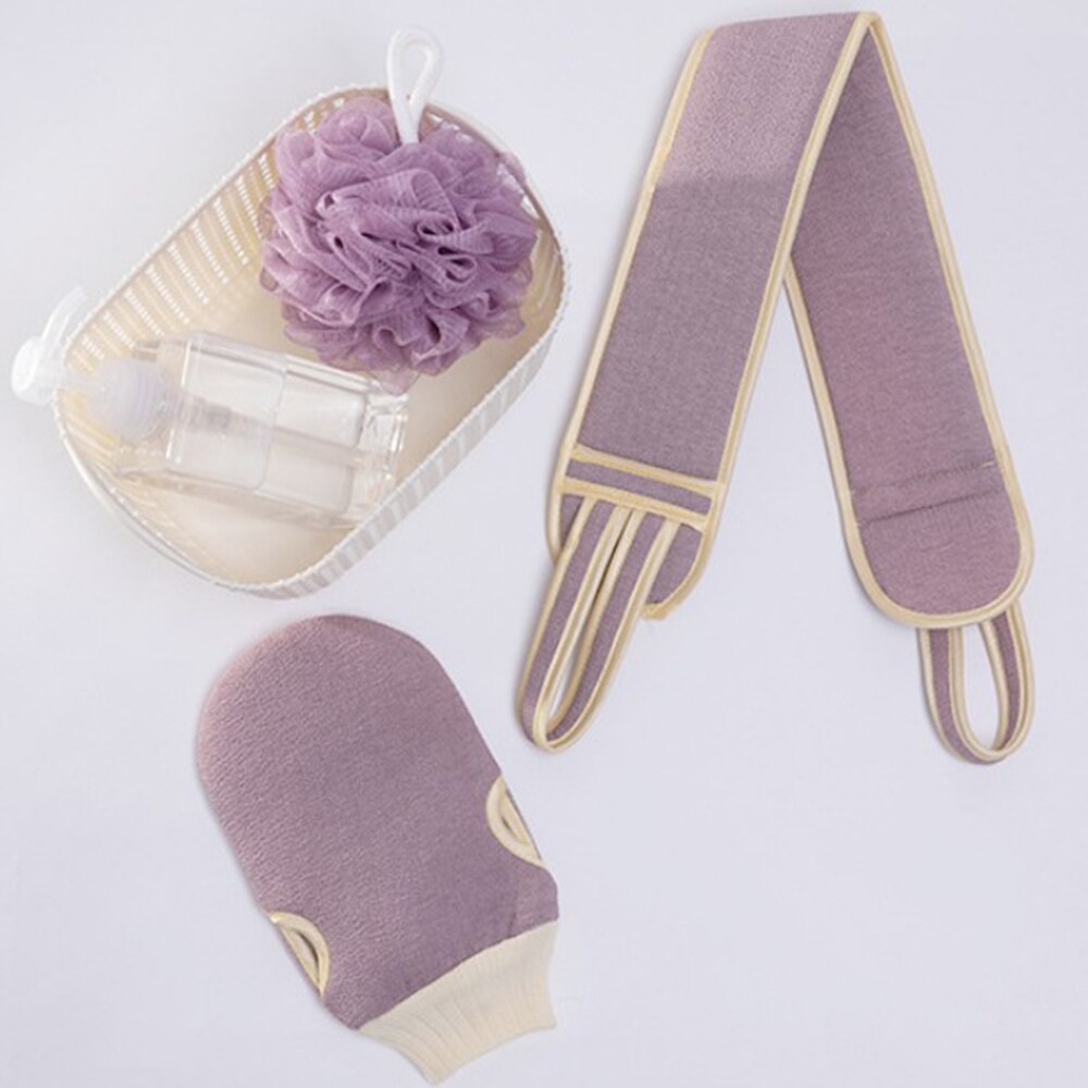 Back Strip Bath Ball Bath Towel Scrub Thickening Suit Rubbing Back Mud Peeling Body Scrubber Bathroom Clean Skin Brushes