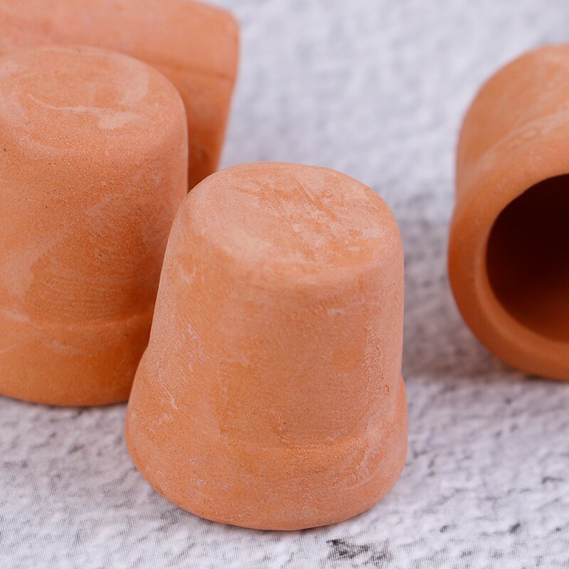 Nuovo 1:12 Casa di Bambola miniatura Decora Vaso mini Vaso di Ceramica FAI DA TE Casa di Bambola Fatta A Mano Da Cucina Ornamento