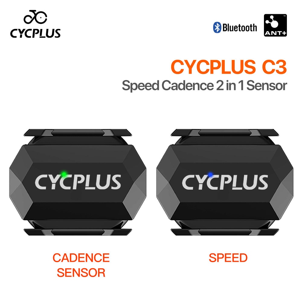 CYCPLUS Bicycle Computer Speed Cadence Sensor Cycling Bike Speedometer Bluetooth 4.0 ANT+ For Garmin Cateye Bryton Zwift
