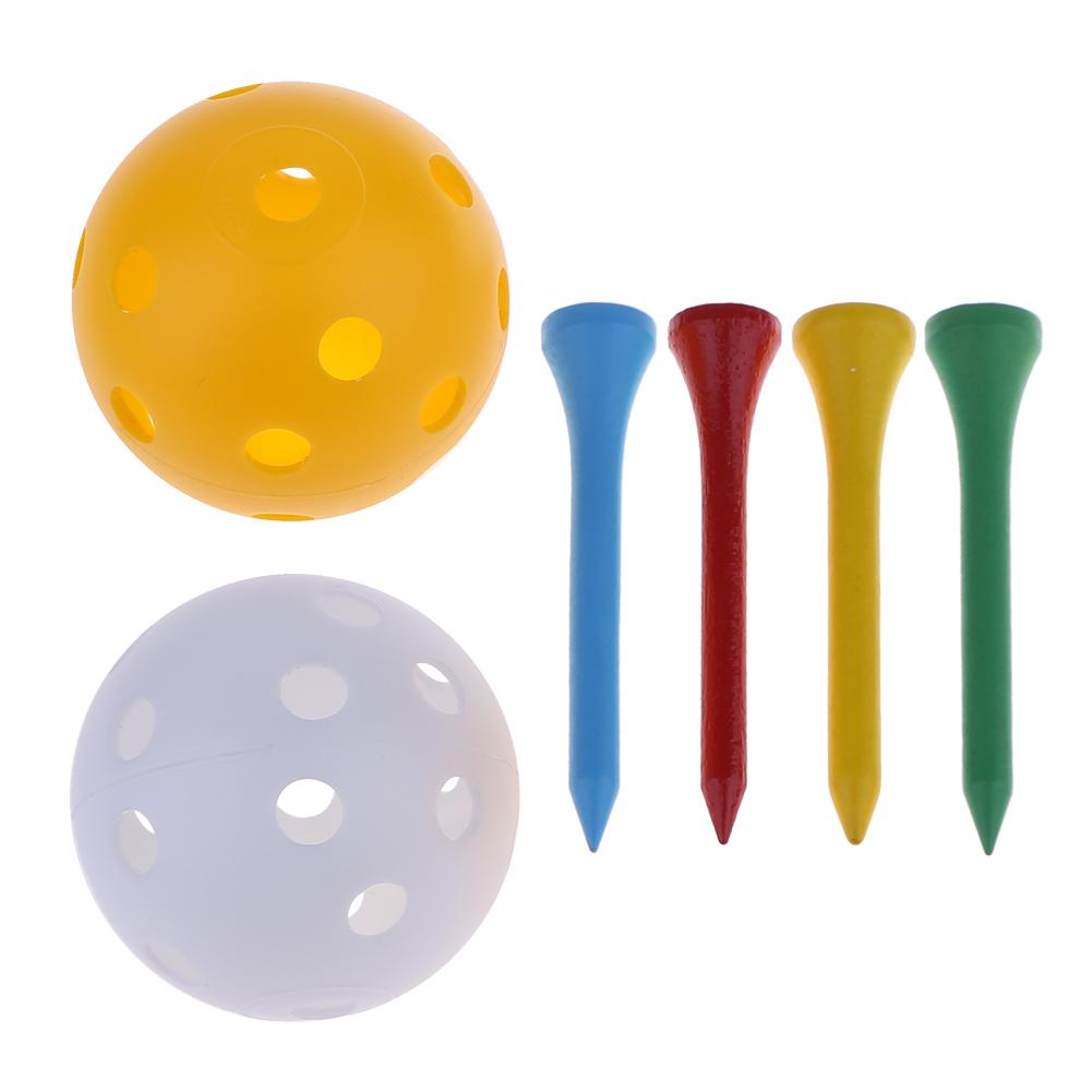 Mini porte-balle de Golf de , boîte de rangement Portable, sac SBR, sac de taille en néoprène avec 4 Tees 2 balles de Golf