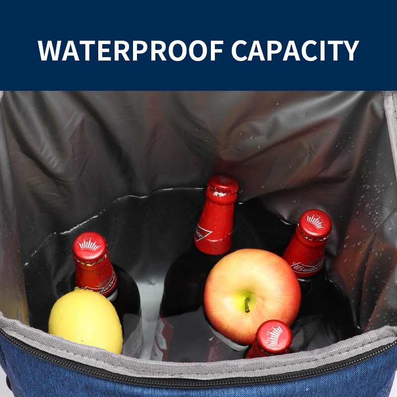 DENUONISS Jungle Camping Big Cooler Bag Soft Waterproof Fresh Keeping Thermal Insulated Army Bag