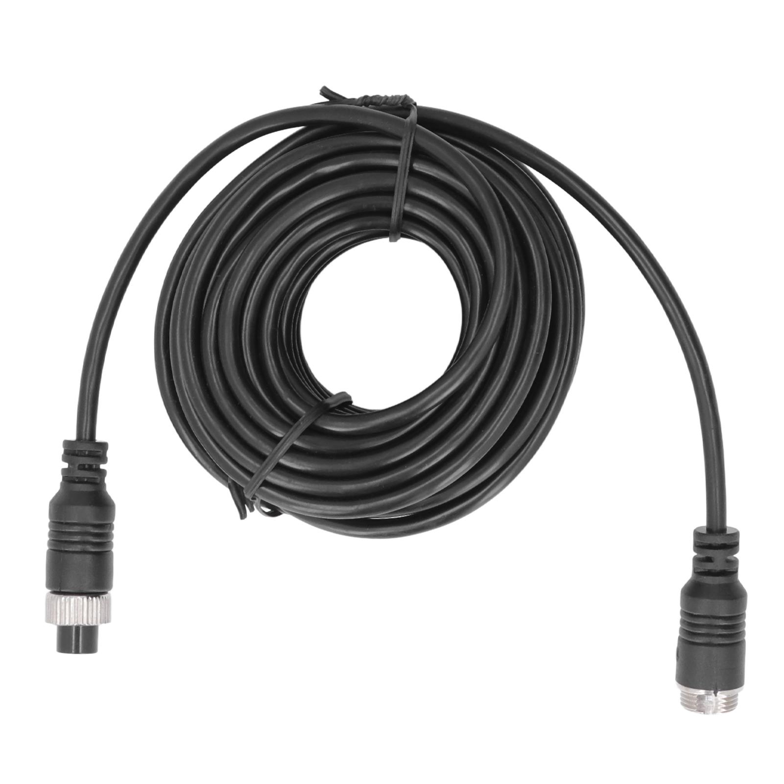 Câble d'extension vidéo pour voiture, câble de caméra de recul pour camion, remorque, bus, camping-car, 33 pieds, 10m, 4 broches