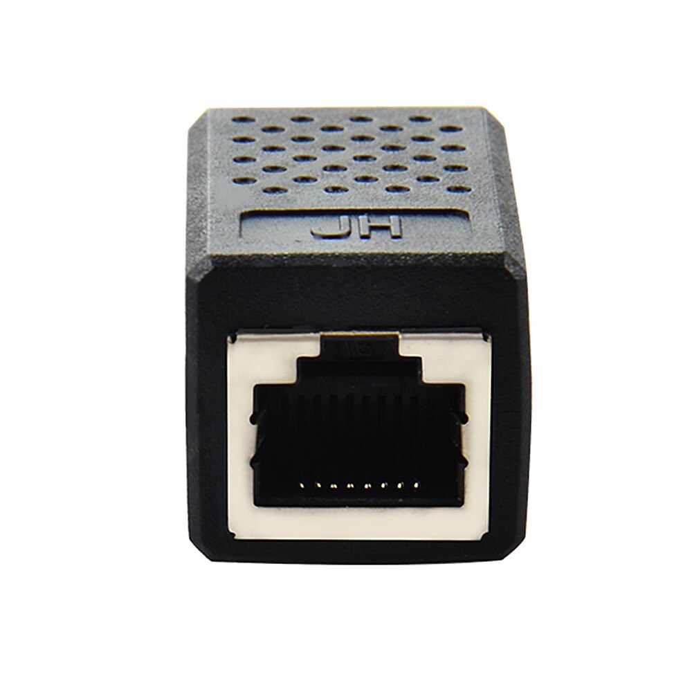 RJ45 Stecker Katze7/6/5e Ethernet Kabel Adapter 8P8C rj45 Netzwerk Verlängerung Verlängerung Kabel für Ethernet Kabel Weibliche zu Weiblich: Schwarz Kabel ethernet