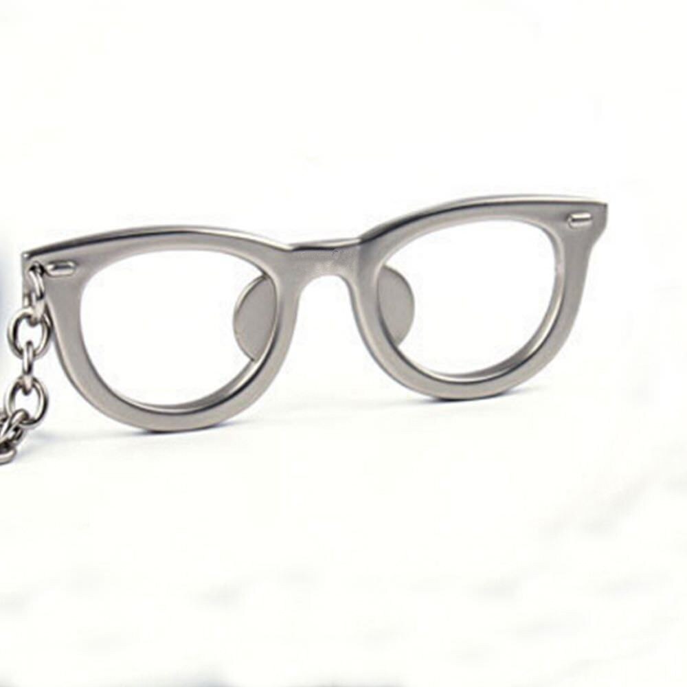 Portable Bottle Opener Metal Glasses Shape Bottle Opener Keychain Keyring Ornaments Beer Opener Ring Bar Tools