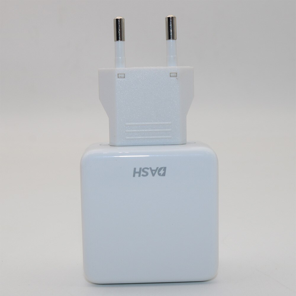 Original eu/us oneplus 6 dash billaddare one plus 6t 5t 5 3t 3 smartphone 5v / 4a snabbladdande usb-strömadapter vägg: Endast eu-laddare