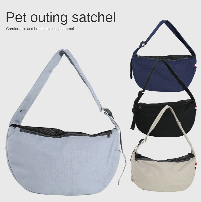 Kleine Haustier Atmungsaktives Gittergewebe eins-schulter Diagonale Tasche Tragbare Reisen Rucksack Träger für Katze Hund Träger Handtasche Welpen Kätzchen