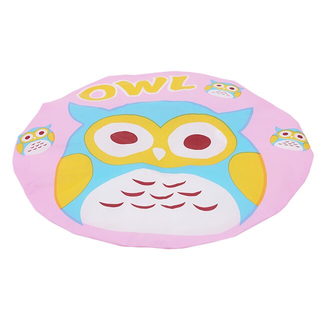 4 soorten schattige cartoon douche badmuts hoed voor baden en sauna's kant elastische band muts spa muts vrouwen kinderen haarbeschermkapje-: 04