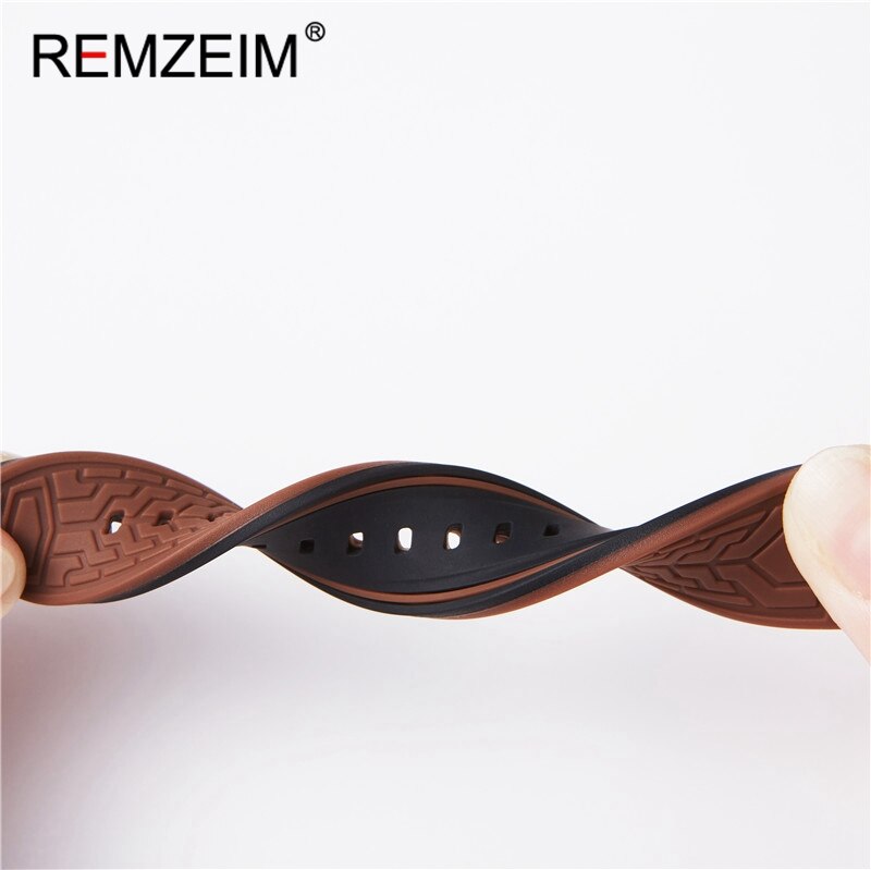 Premium Siliconen Horloge Band Quick Release Rubber Horloge Band 20Mm 22Mm 24Mm Horloge Band Horloge Vervanging Horlogeband groen
