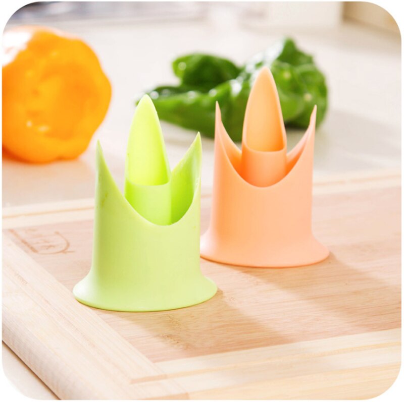 2in1 Peper Chili Bell Jalapeno Corer Zaad Remover Green Pepper Chilli Cutter Corer Slicer Fruit Dunschiller Keukengereedschap