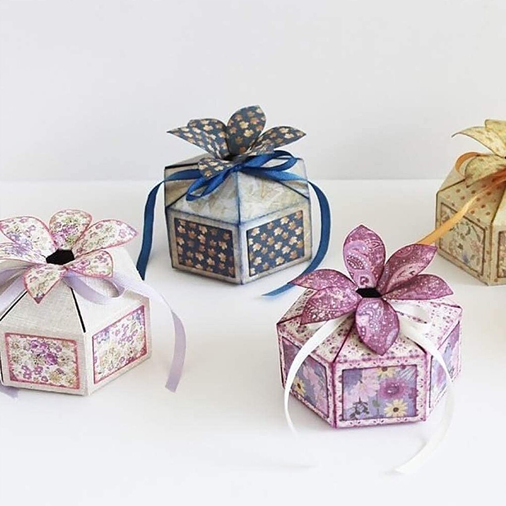 Box Emboss Die Wedding Party Favor Box Candy Case Carbon Steel Stencil DIY Tool