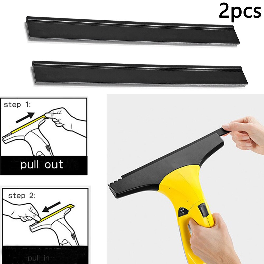 2 Stuks 280Mm Vervanging Trekken Lippen Schraper Voor Karcher WV50 WV60 WV2 WV5 Vervanging Accessoires