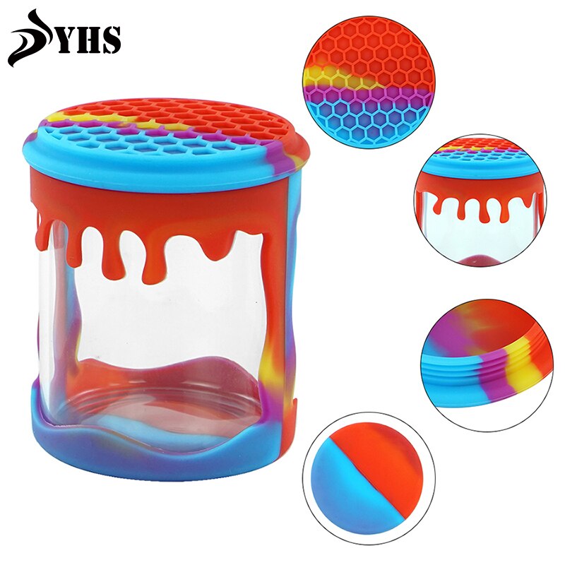 Pot de bouteille de stockage en forme d'abeille pots de cire en Silicone antiadhésifs écologiques pots d'huile essentielle faciles à utiliser et à nettoyer