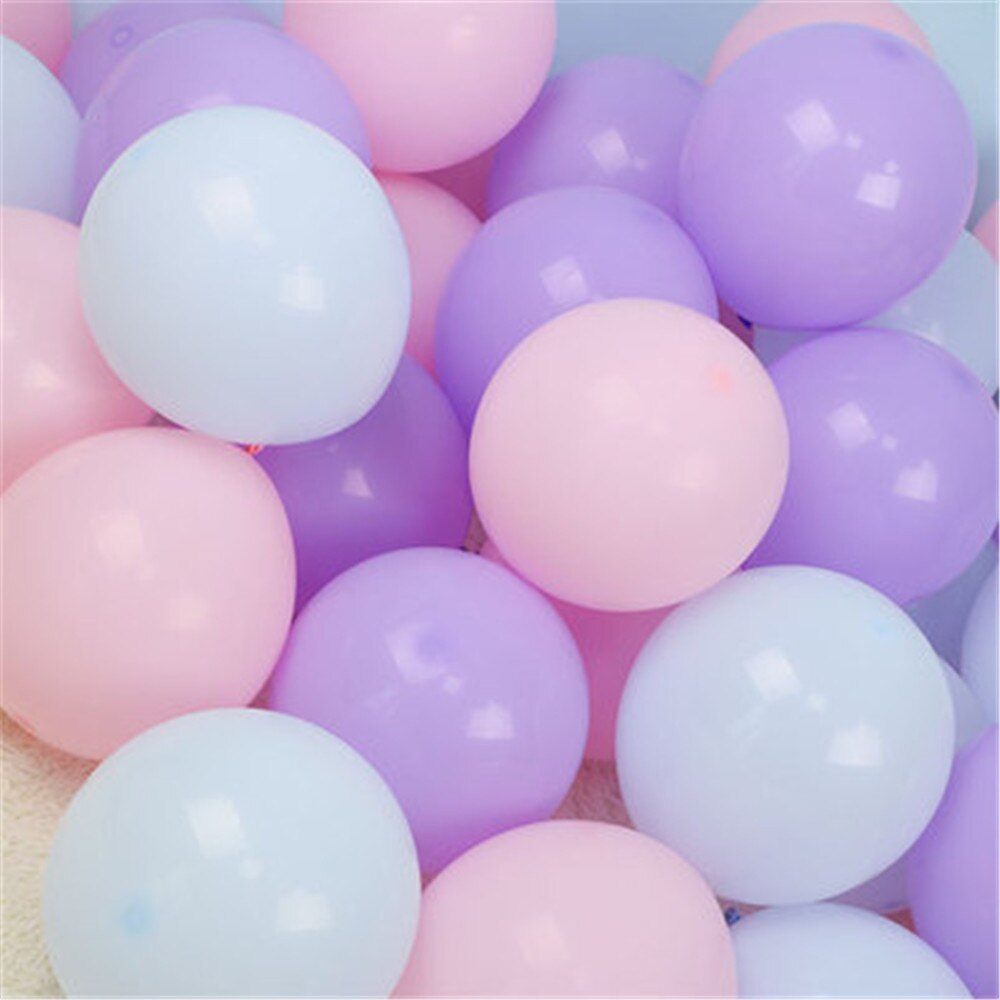 Ballons Macaron couleur sirène en Latex, 30 pièces, 5/10/12 pouces, décoration pour fête d&#39;anniversaire, noël, mariage, réception pour bébé