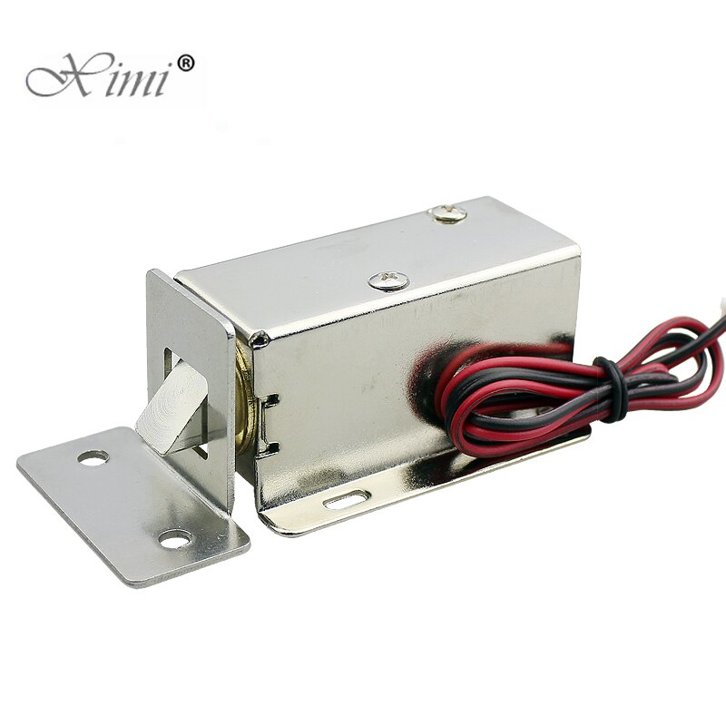 Mini wasserdichte elektromagnetische schloss DC 12V elektrische bolzen schloss kleine elektrische steuerung schrank türschloss