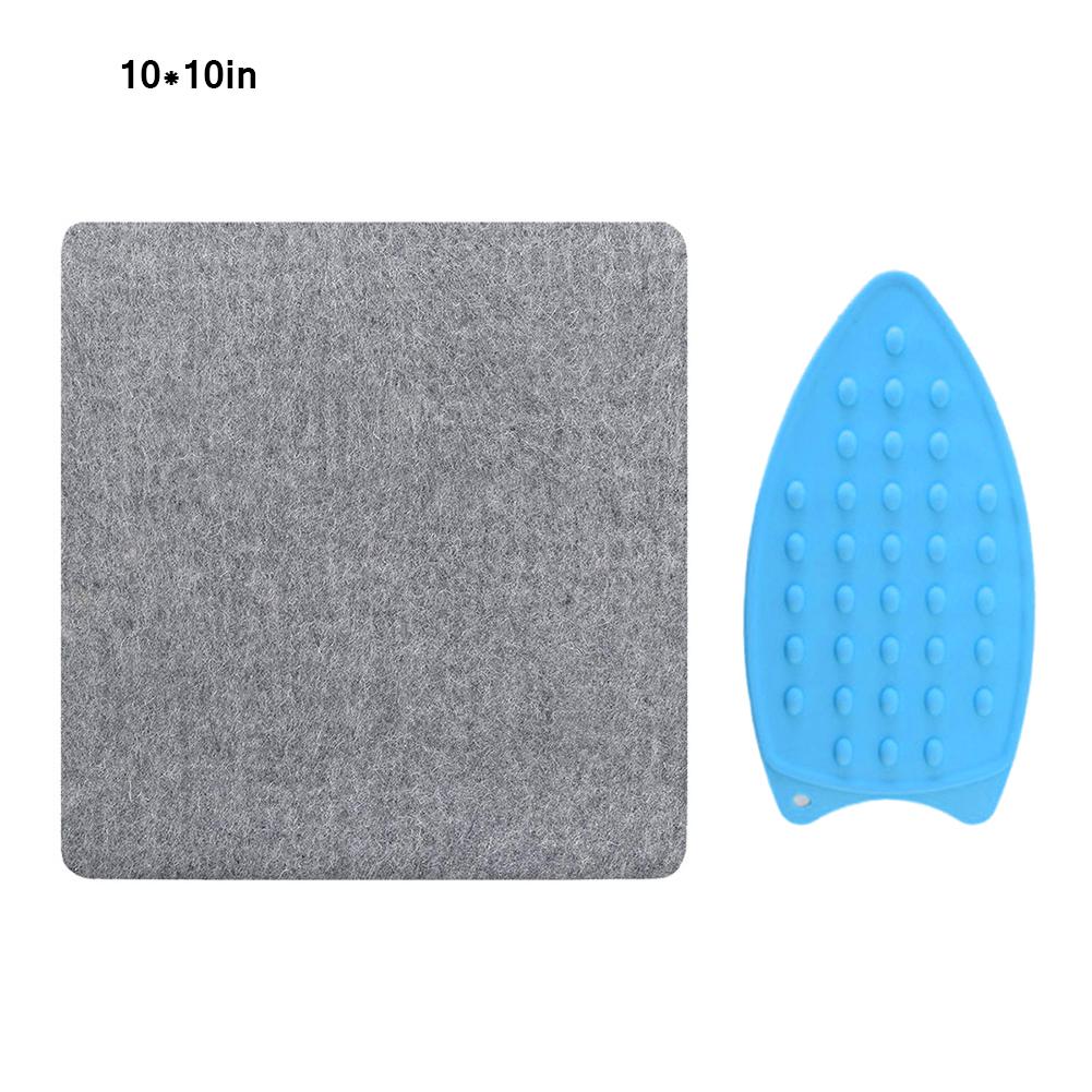 Feutre de laine planche à repasser Portable haute température résistance fer à repasser main outil de couture accessoires laine pressage tapis de repassage