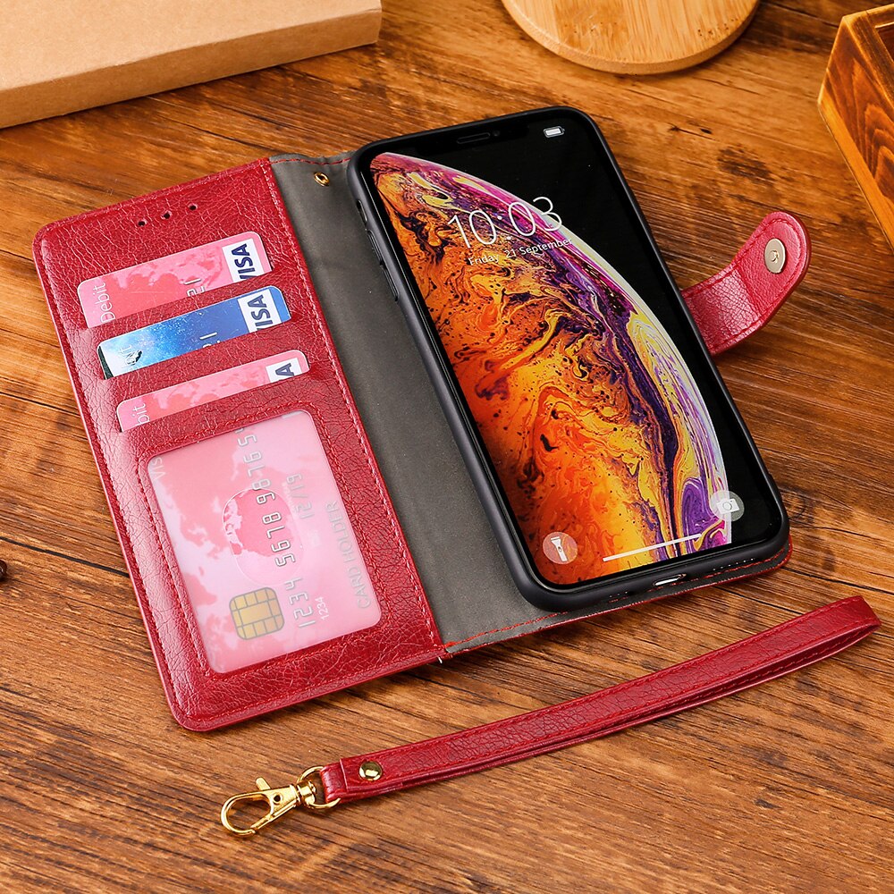 Case for Huawei honor 10X Lite 6.67inch Card Slot Wallet Leather Flip Cover Card Slot Wallet Book Flip Cover honor 10X Lite