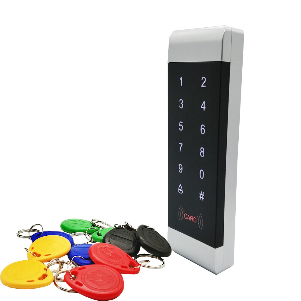 Touch Keypad Proximity 125khz RFID Card Door Lock Access Control System for Narrow Door Frame: Mix01 Keyfobs