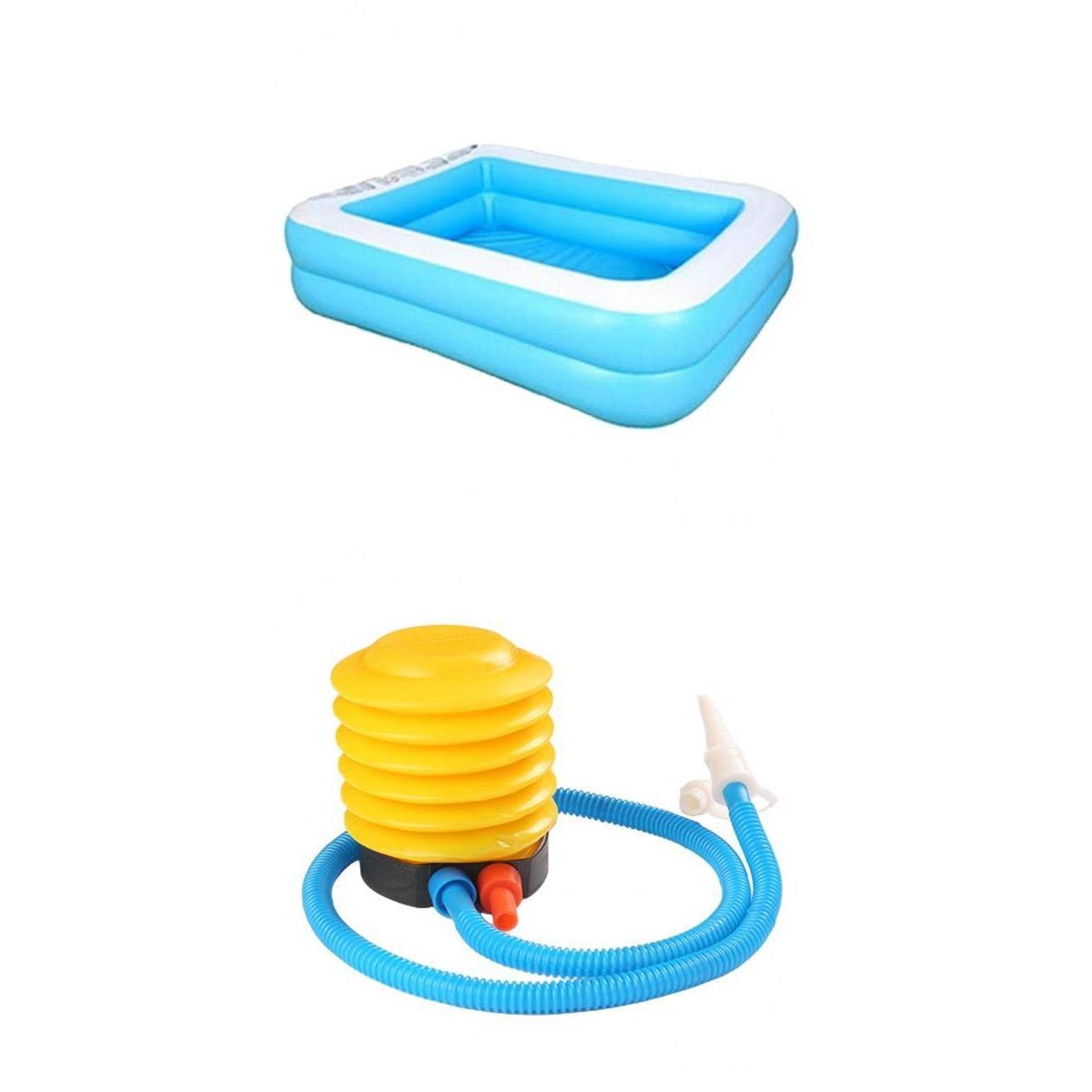 Rectangular Inflatable Pool Thickened Family Paddling Pool For Children