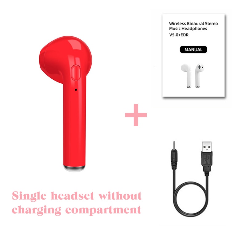 I7s Tws Draadloze Hoofdtelefoon Bluetooth Oortelefoon Met Microfoon Opladen Doos Oortelefoon Sport Headset Opladen Box Voor Iphone