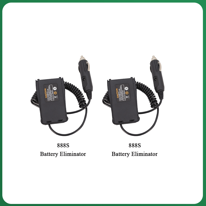 Baofeng batterie eliminator auto ladegerät für UV-5R BF-888S UV-82 ladekabel tyt TH-8000D UV-380 UV-390 TH-F8 zigaretten anzünder: Grau