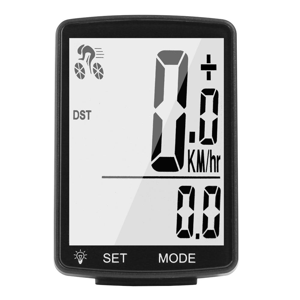 Wireless Bicycle Speedometer Cycling Computer Multi Functions Waterproof Cycling Odometer Black For MTB Road Bike Gps Computer