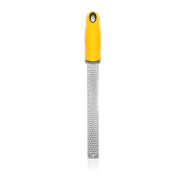 Stainless Steel Cheese Grater Multifunctional Rectangle Cheese Tools Chocolate Lemon Fruit Mill Peeler Planer Kitchen Gadgets: Yellow