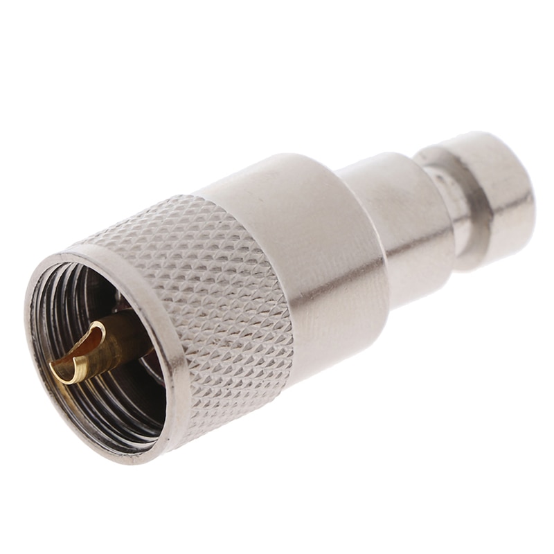 1Pc Geschraubt Kupplung Stecker RF UHF koaxial männlichen PL259 Stecker crimpen RG8U RG58-3