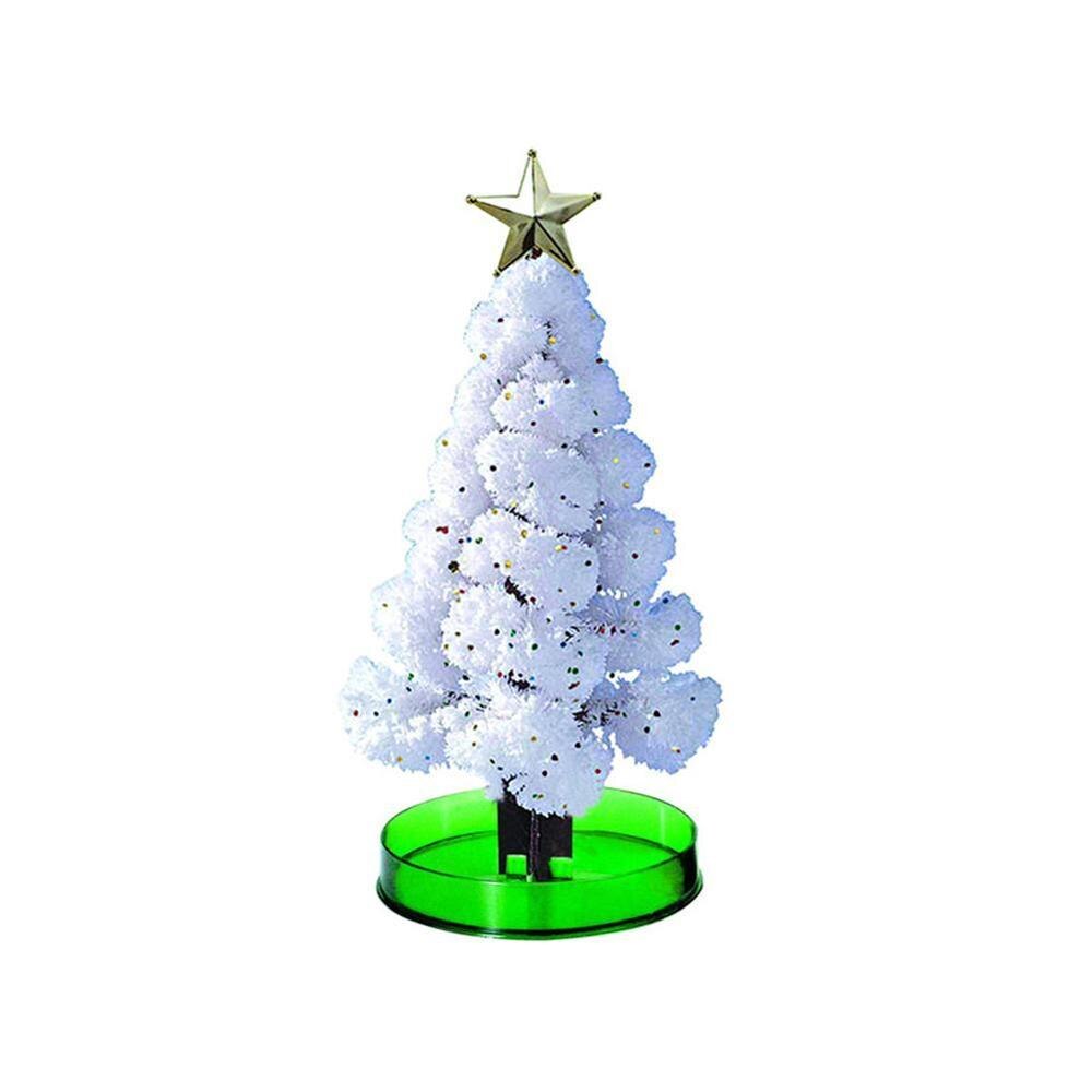 Mini decoraciones para árboles de Navidad con flores mágicas, árbol mágico en flor, juguete para niños, de Navidad: B