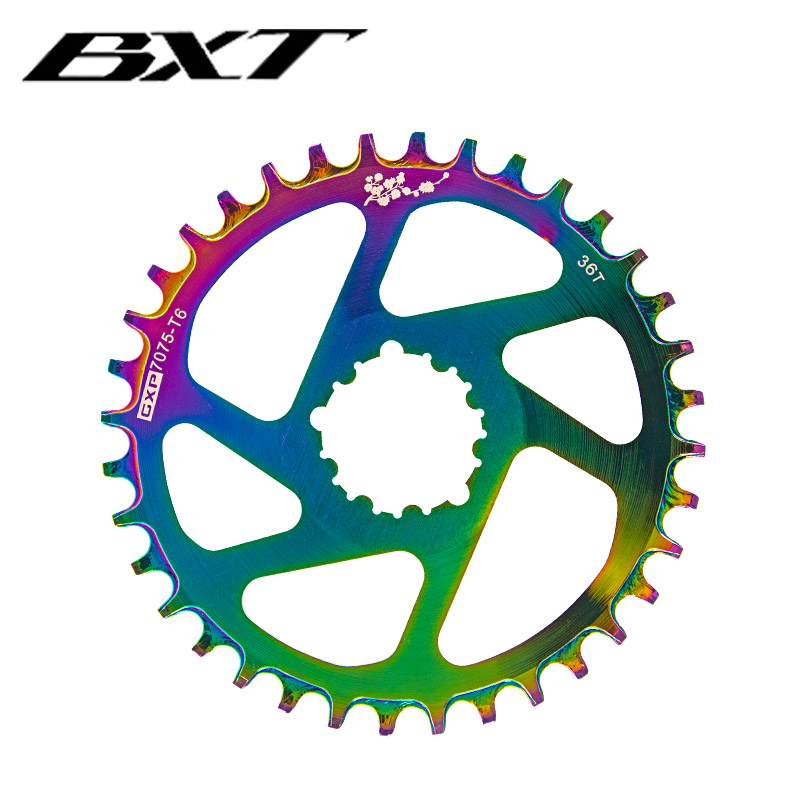 BXT 32T 34T 36T 38T vtt vélo de route manivelle en alliage d'aluminium roue à chaîne simple plaque plateau pour gx xx1 X1 x9 GXP