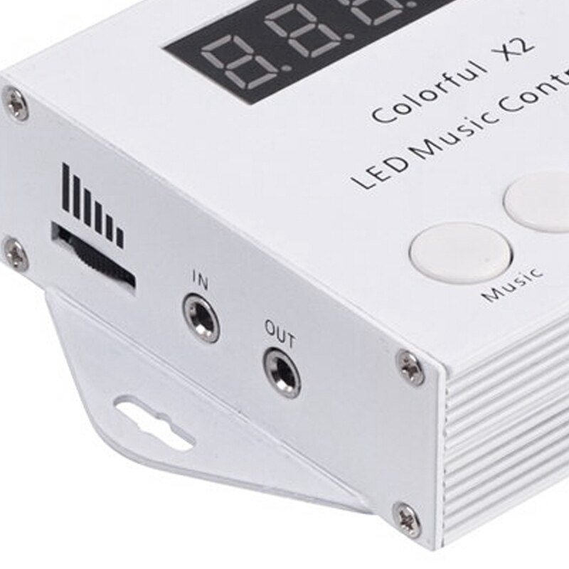 Digitale Adresseerbare Led Strip Muziek Controller X2(X1 Bijgewerkte Versie) voor WS2811 WS2812B SK6812RGB 6803 WS2813 Led Strip DC5C-24