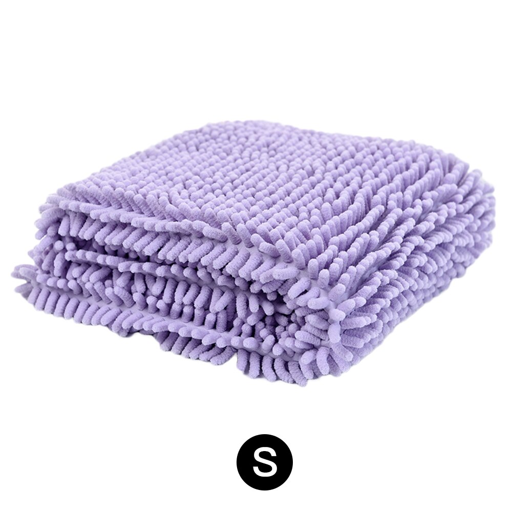 Toalla de baño de mascotas de fibra, toalla de secado multipropósito para gatos y perros, toalla de secado para masaje y secado de cabello, toalla para gatos, suministros para perros mascota: 03 / L