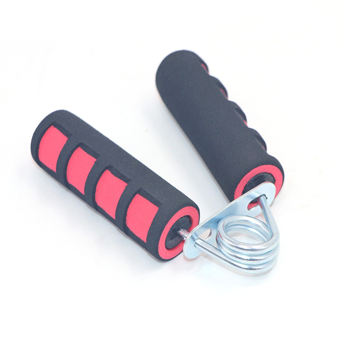 Hand Grip Fitness Arm Trainers Foam Wrist Grippers Rehabilitation Finger Pow Muscle Recovery Training Heavy Gym Tool: red and black