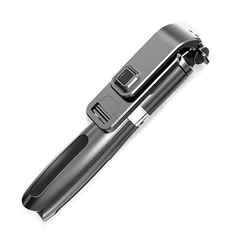 Bluetooth Selfie Stick Tripod - 100cm Extendable Handheld Monopod with Remote Shutter - Mini Tripod for iPhone Android