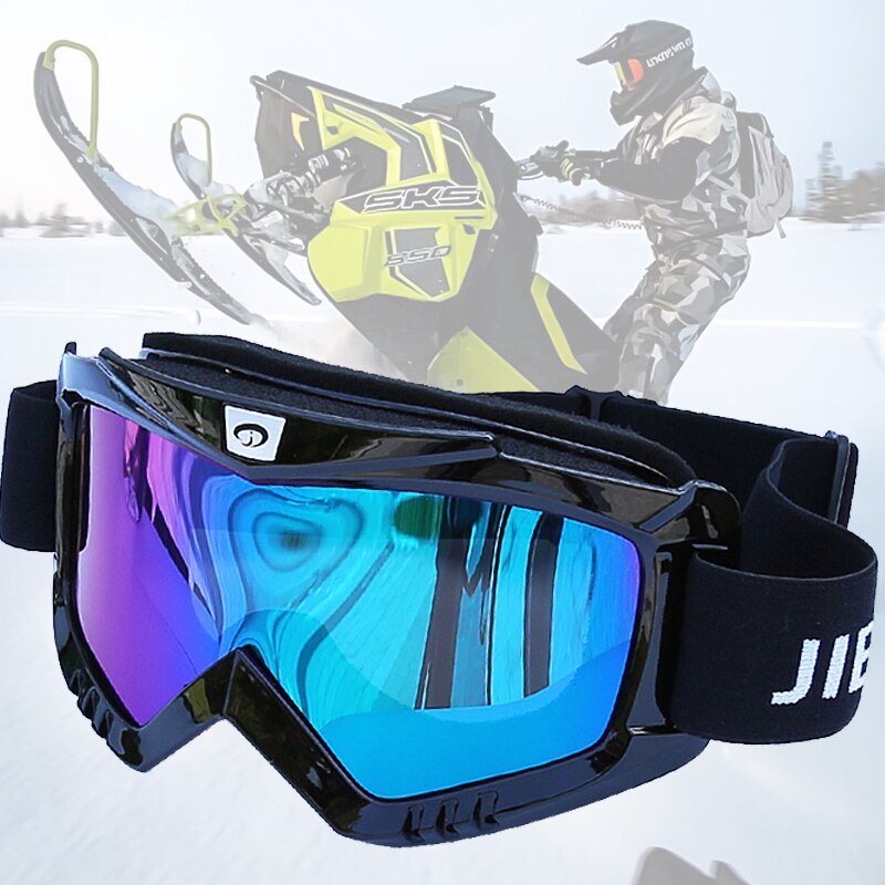 Jie Polly Ski Cycling Goggles Anti-Fog UV400 Protection Snowboard Glasses Men Women Snow Eyewear For Winter Sports