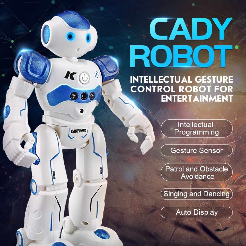 Rc Robot Intelligente Programmering Afstandsbediening Speelgoed Tweevoeter Humanoïde Robot Kinderen Kids Elektronische Huisdier