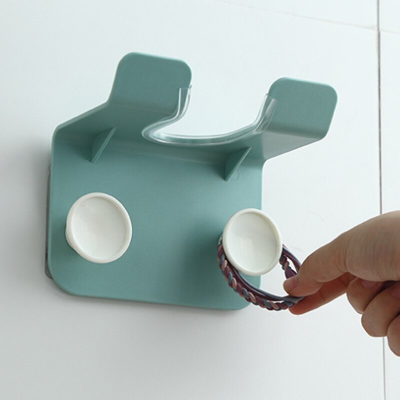Wakects Haardrogerhouder voor de muur, van aluminium