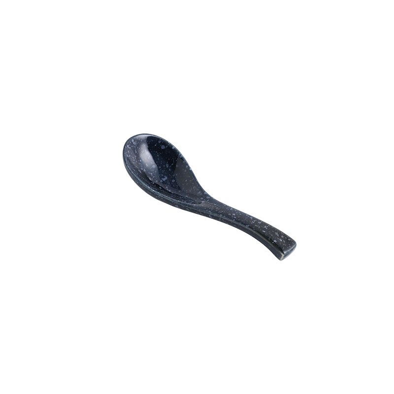 Soup spoon Japanese retro ceramic spoon spoon spoon rice spoon soup eating spoon soup spoon household