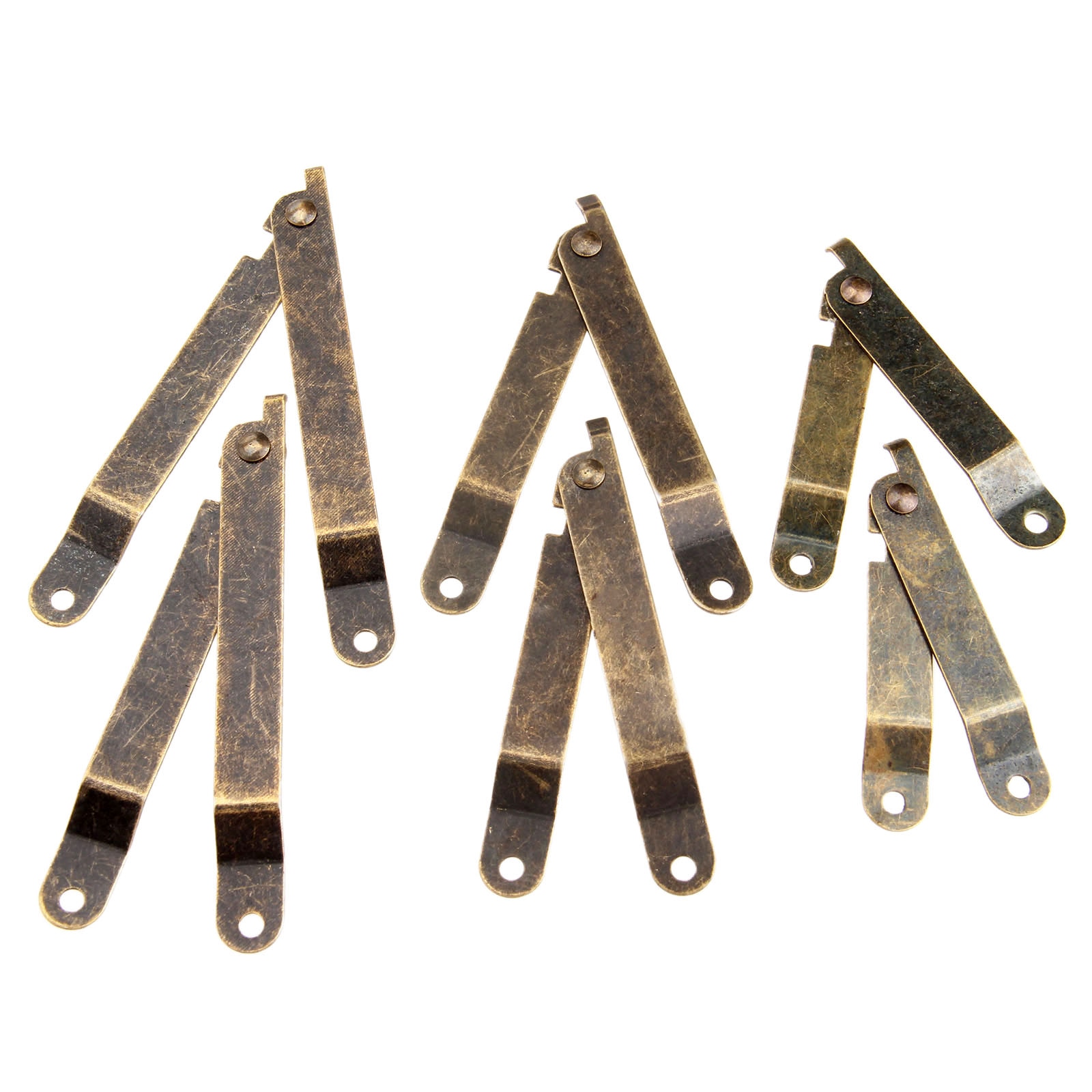 Bisagra de hierro para muebles bisagras de soporte de tapa de bronce antiguo para caja, bisagras de soporte para joyería, cofre, puerta de armario, cocina, bisagras de armario, 2 uds.