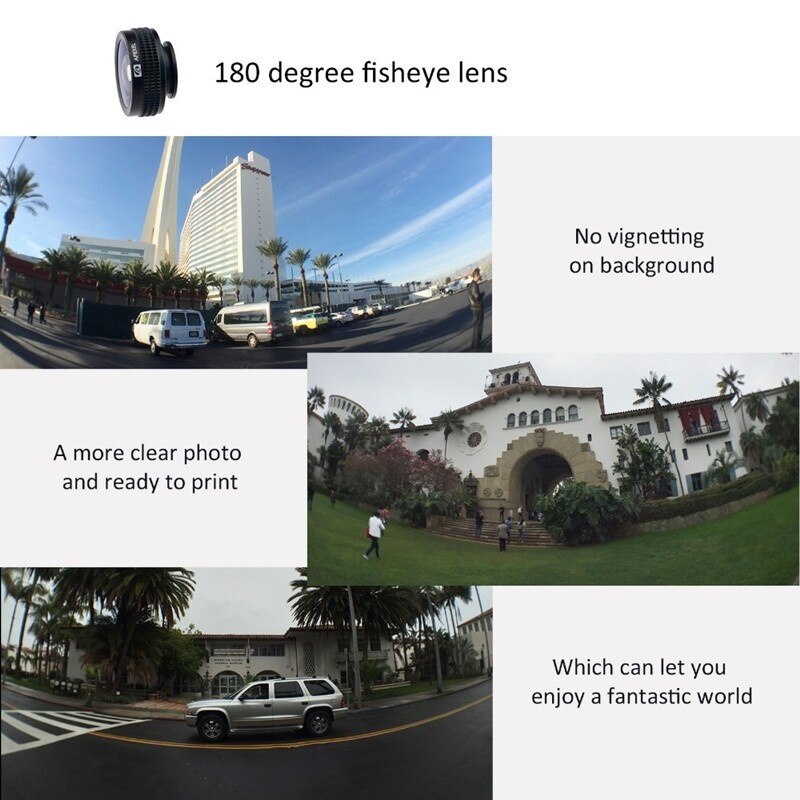 3 In 1 Fisheye Lens Wide Angle Macro Fish Eye For iPhone 11 Pro MAX Universal Ojo De Pez Movil For Samsung Note 10 Olho De Peixe