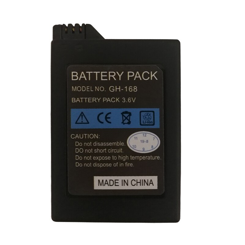 3.6V 3600mAh Lithium Rechargeable Battery For Sony PSP 1000 PlayStation Portable PSP1000 Console Replacement Batteries