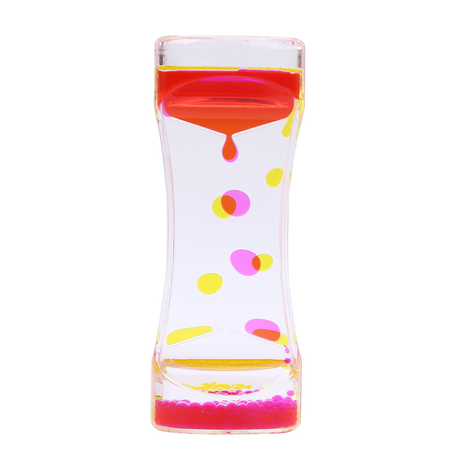 Liquid Timer visual Sensory Toy Autism Sedation Special Visual Timer Hourglasses Liquid Motion Needs Oil Floating Glass: 5