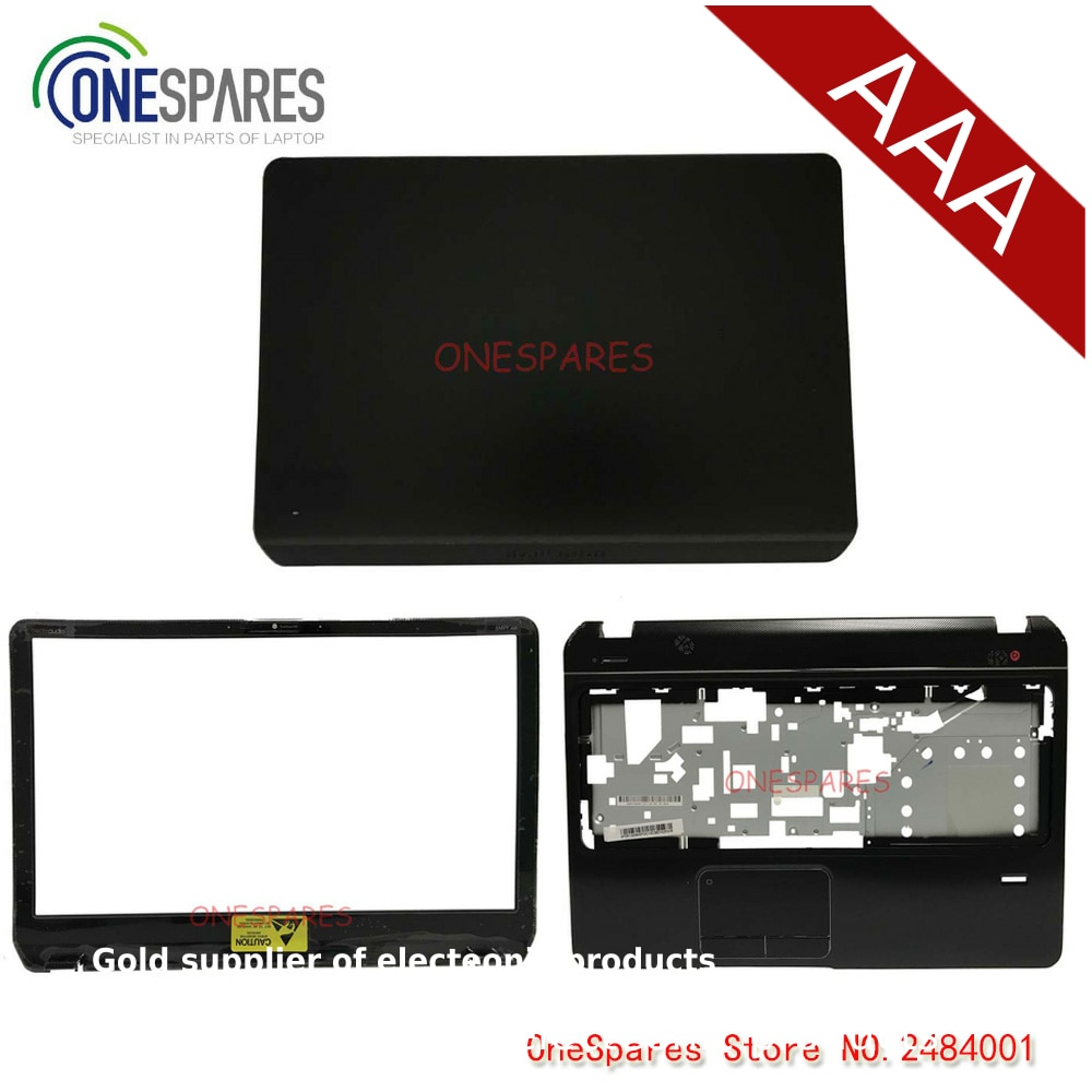 Laptop LCD Top Back Cover Bezel Plamrest Lid For HP Envy Pavilion M6 M6-1000 M6-1001 Series BlackSeries Black 686895-001