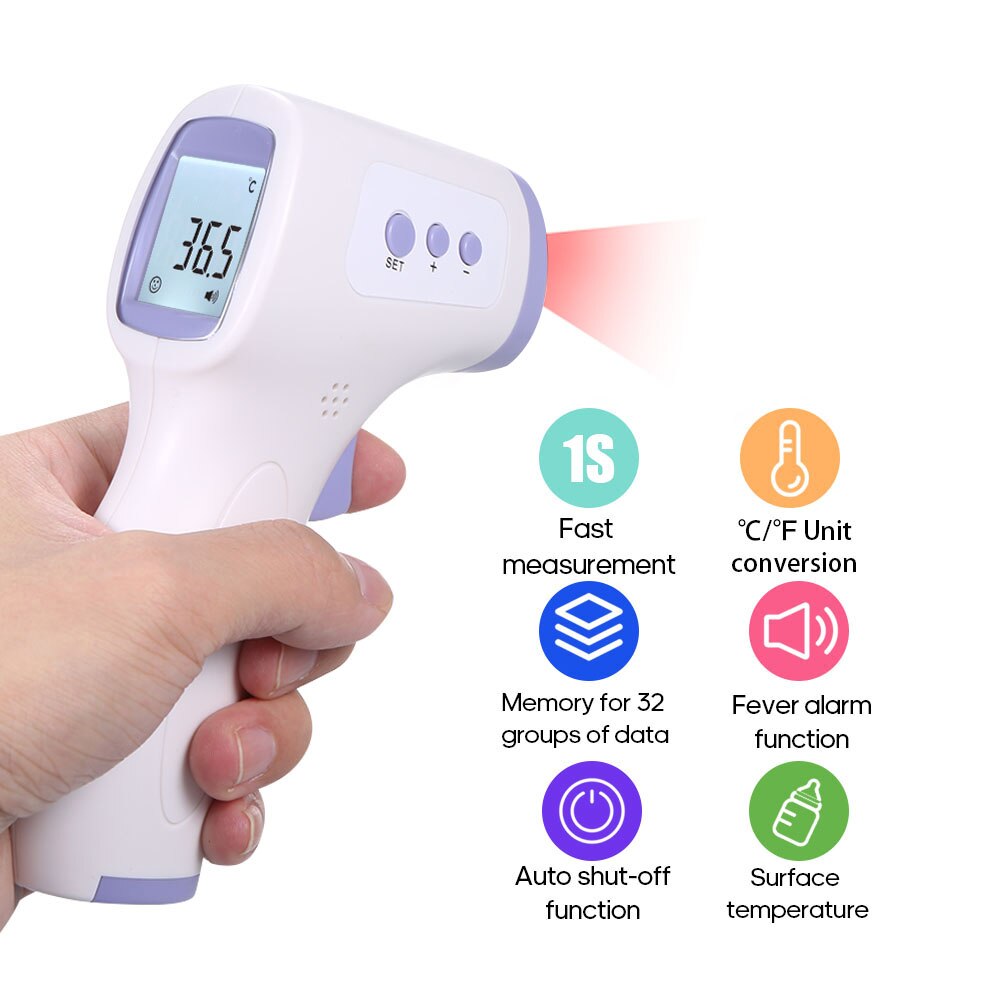 Professionele Digitale Infrarood Thermometer Temperatuur Meter Instrument Non-contact Ir Thermometer Voor: Default Title