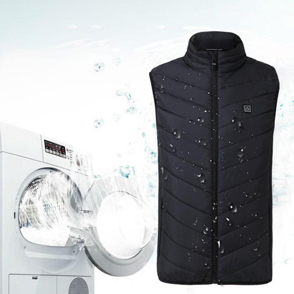 unisex vinter smart varmedress varm Vest konstant temperatur varmedrakt usb frakt oppvarmingsvest