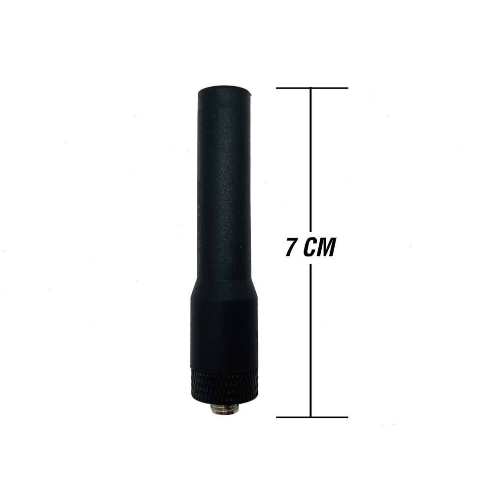 3 pçs mini antena walkie talkie SMA-F acessórios 10w banda dupla 144mhz/430mhz antena macia para baofeng UV-5R BF-888S DM-5R sf20