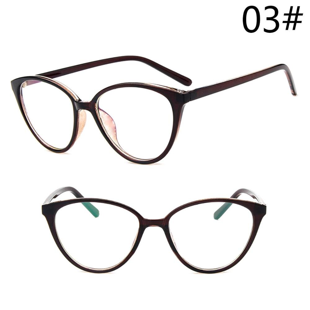 Wishclub retro briller runde metal briller kvinder mænd almindeligt glas kvindelige transparente briller: 3